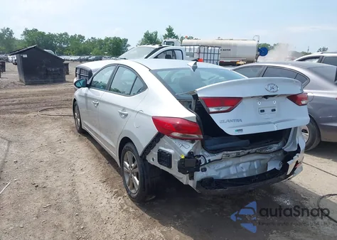 2018 Hyundai Elantra Sel из США, поврежденный, VIN 5NPD84LF1JH221841